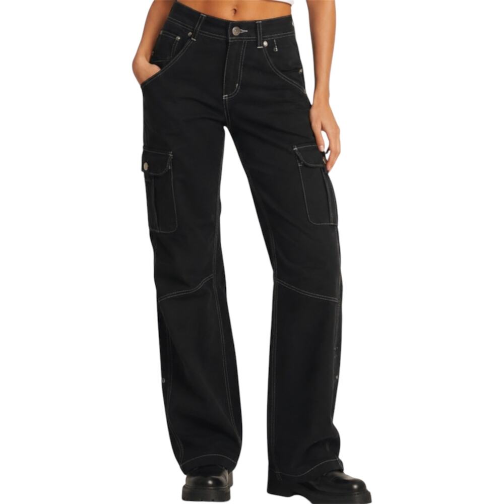 Kuhl Legendary Cargo Pants Straight Leg Relaxed Fit Outdoor Hiking Black 6R